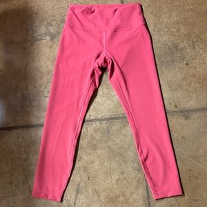 Lululemon Athletica Pink Leggings size 8